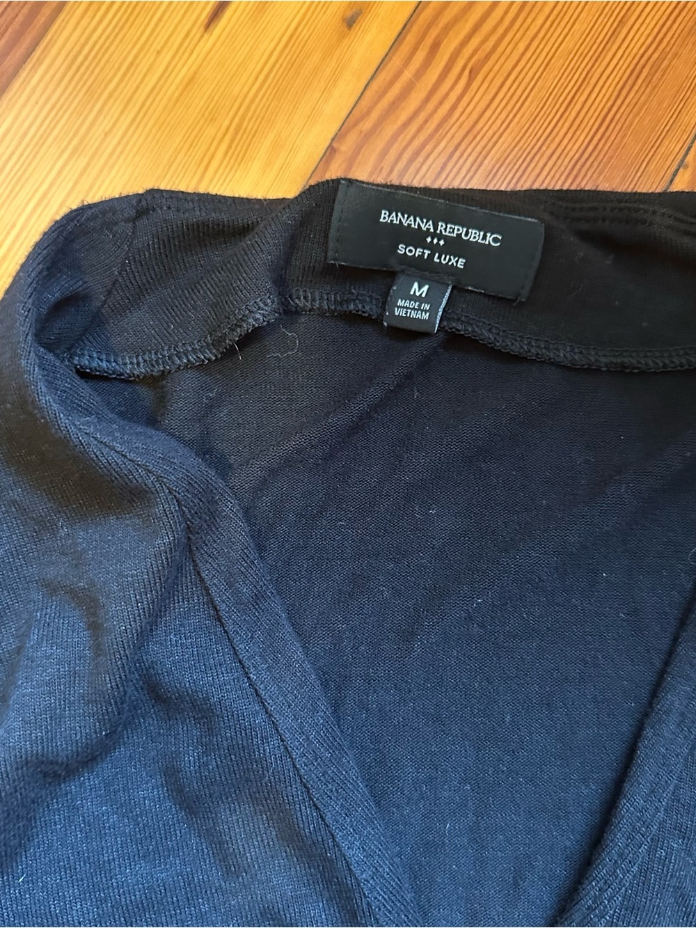 Banana Republic Soft Luxe Black Sweater - M